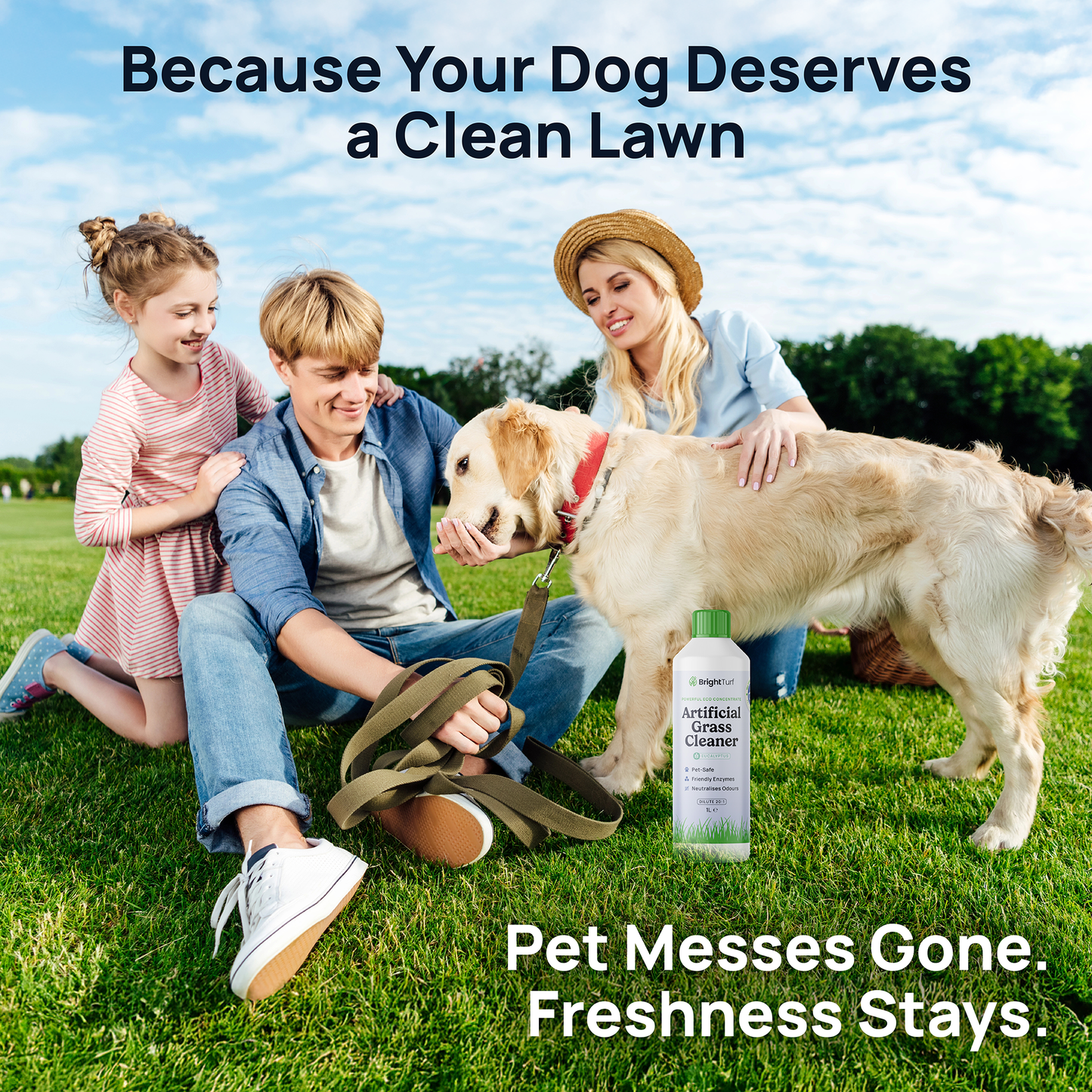 Artificial Grass Cleaner – Pet Safe Enzyme Odour & Stain Remover