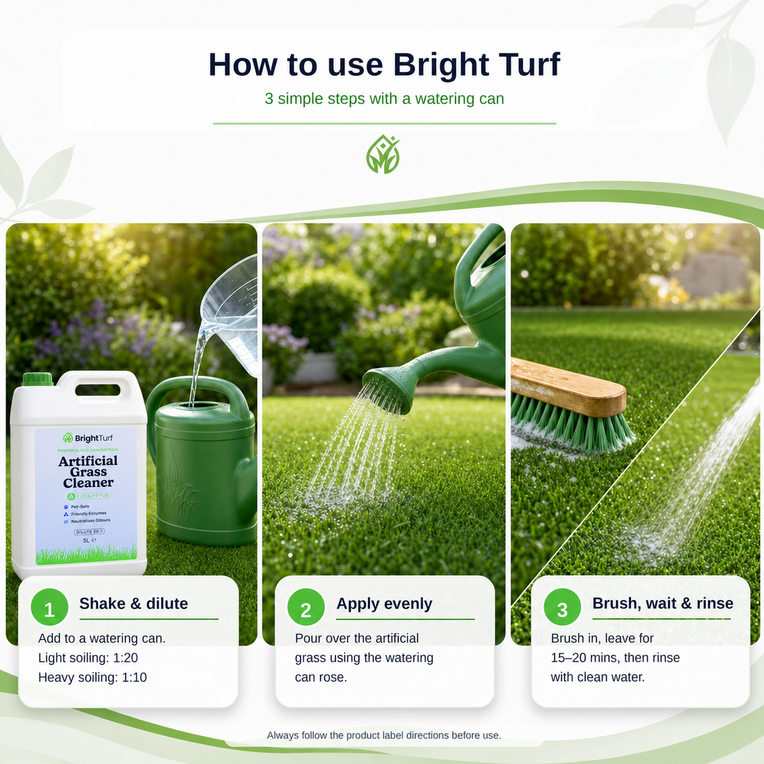 Artificial Grass Cleaner – Pet Safe Enzyme Odour & Stain Remover