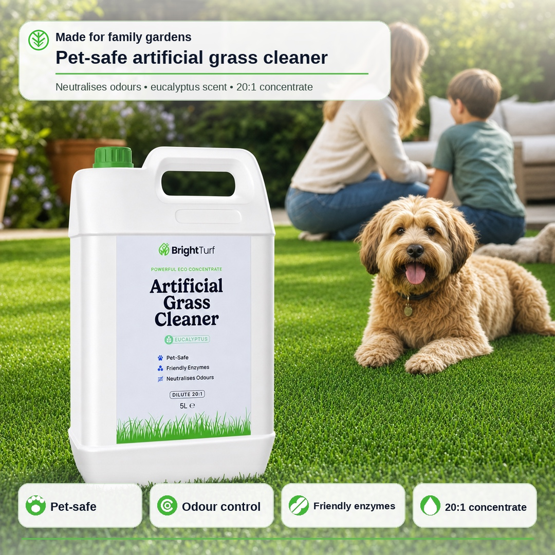 Artificial Grass Cleaner – Pet Safe Enzyme Odour & Stain Remover